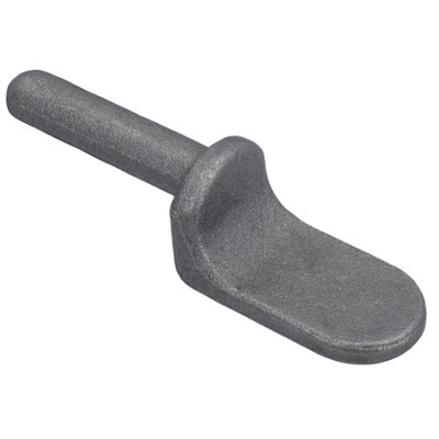 12.5mm Weld On Gudgeon Tailboard Hinge Pin for Trucks Trailers Self Colour 1pc