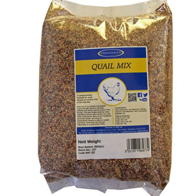 12.75kg Quail Mix - Premium High Protein Mix Expertly Formulated to ...