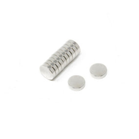 12.7mm dia x 3.17mm thick N52 Neodymium Magnet - 3.2kg Pull - Licensed Material (Pack of 100)