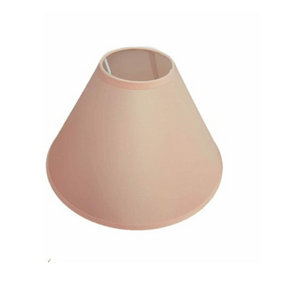 12" Cotton Coolie Lampshade - Peach