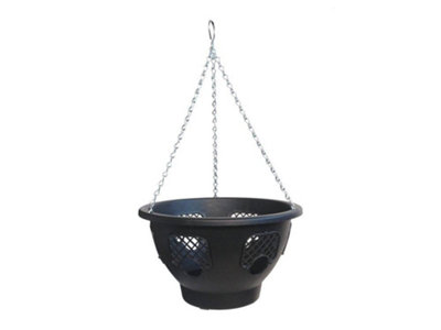 12" Easy-fill Hanging Basket, Garden Pride