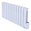 12 Fins 2000W Electric Oil Filled Radiator Space Panel Heater with LED Screen W 1010mm x H 575mm