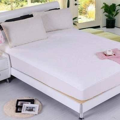 12 Inch Deep Super Soft Feel Cosy Fleece Mattress Protector ...