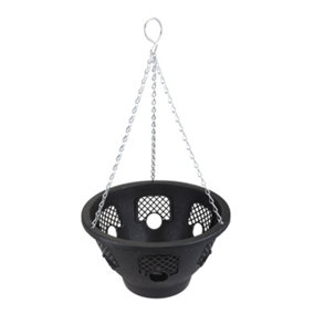 12 Inch Hanging Basket Gardening Tools Accessories, Garden Work  33cm Black