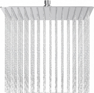 12 Inch Large Rainfall Shower Head, High Pressure Rain Shower Head 196 ...