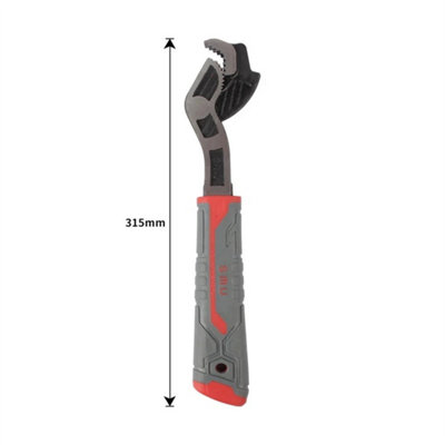 12 inch Self Locking Wrench Self Adjusting Pipe Wrench Multifunctional Tool