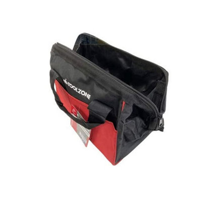 12" Large Heavy Duty Fabric Tool Bag Storage Toolbox Canvas Holdall Carry Case