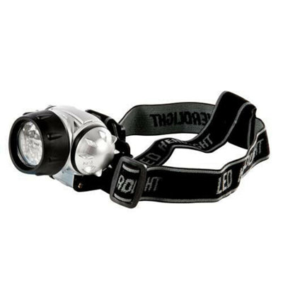 12 LED Headlamp Battery Head Light Torch