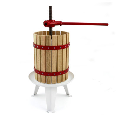 12 Litre Fruit Press Crusher Wine Cider Making Tool Kit