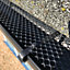 12 Metres Gutter Protection Mesh Guard with 30 Fixing Clips