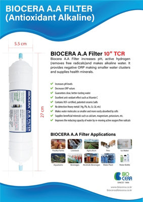 12 Month Replacement Filter Pack for BMB-10 Pro and BMB-20 Pro with Biocera
