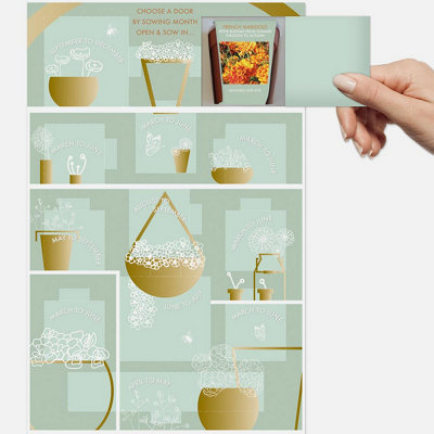 12 Months of Seeds Gardening Calendar