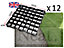 12 Pack (3m²) - Neat Plastics Gravel/Grass Grid Paver Path Base Mat FOR Greenhouse Deck Turf Lawn Shed Garden