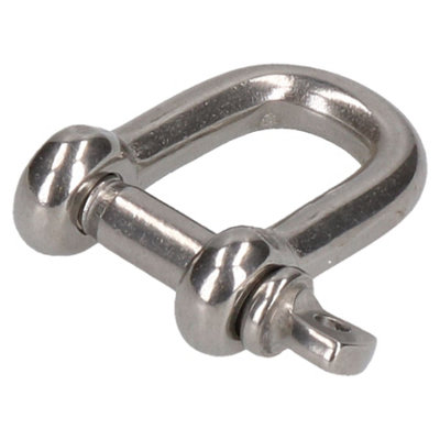 12 Pack 8mm Stainless Steel Dee Shackle Marine Grade 316 DK42