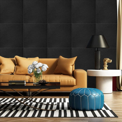 12 Pack Acoustic Foam Panels Studio Wedge Tiles Self adhesive Sound ...