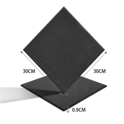 12 Pack Acoustic Foam Panels Studio Wedge Tiles Self adhesive Sound ...