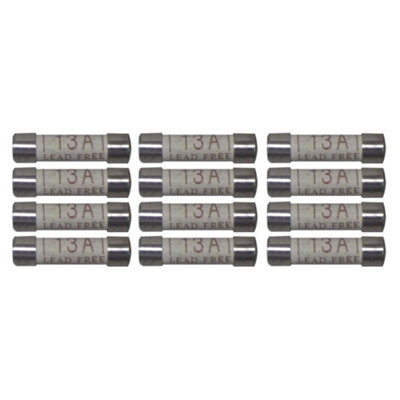 12 Pack Arlec 13 Amp Fuse - 13A