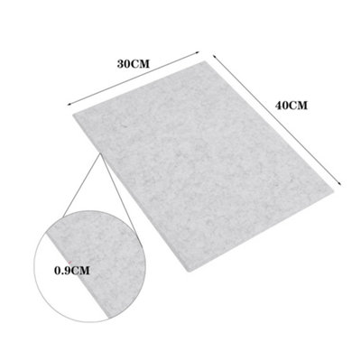 12 Pack Grey Soundproof Wall Panels Wall Decoration Sound Absorbing Panel High Density Sound - 6