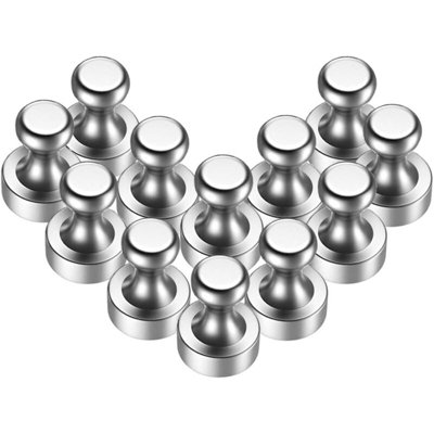 12 Pack N52 Neodymium Magnets 12x16mm Extremely Strong Fridge Magnets ...