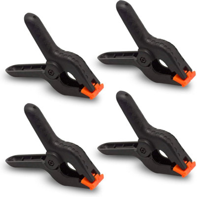 12 Pack Pack 3.5 Inch Heavy Duty Spring Clamps Strong Quick Grip Clips ...
