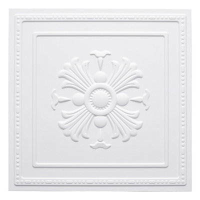 12 Pack PVC White 3D Wall Panels Stick and Peel for Living Room