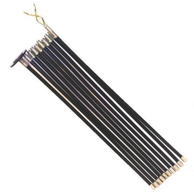 12 Pc Drain Rod Set with Worm and 100mm Plunger - 3