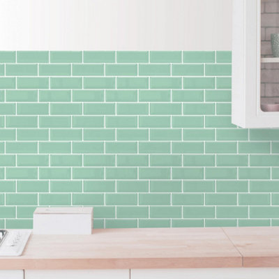 12 Pcs 30x15cm 3D Tile Stickers