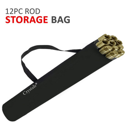 12 Piece 9m Drain Rods Plumbing Rod Set Cleaning Drainage Worm Screw ...