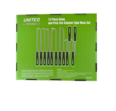 12 Piece O Ring and Seal Removal Hook Pick Set