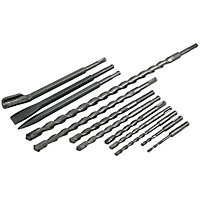12 Piece Sds Drill and Chisel Set Drill Bits (Neilsen CT0287)