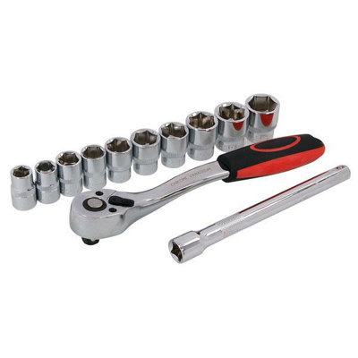 Flyman 47 Pcs. 3/8 Drive Socket Wrench Set Heavy Duty | PH