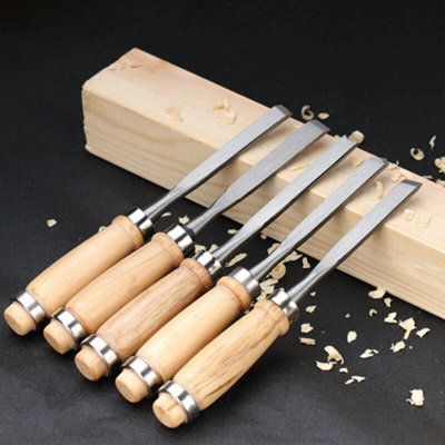 12 Pieces cs Wood Carving Hand Chisel Set Woodworking Professional ...