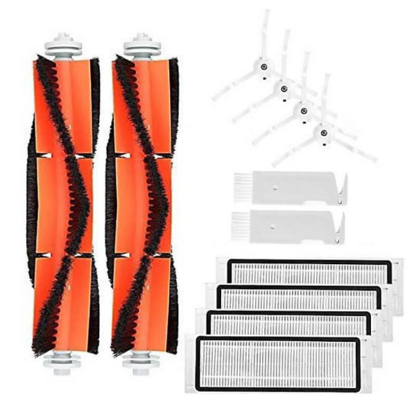 Kit Accessoires Pour Roborock S5 S6 S50 S55 S5 Max - Brosse Principale, Filtres HEPA Et Brosses Latérales Brosse Roborock S55 Kit Accessoires Pour Roborock S5 S6 S50 S55 S5 Max - Brosse Principale, Filtres HEPA Et Brosses Latérales Brosse Roborock S55