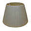 12" Satin Finish Pleated Light Shade Ceiling Table Lampshade Ivory