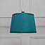 12" Shantung Pleat Light Shade Ceiling Table Lampshade Teal
