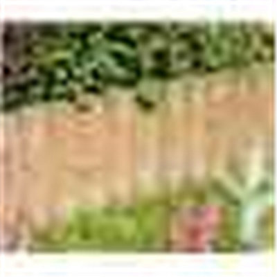12" Timber Border Fence (2 pack)