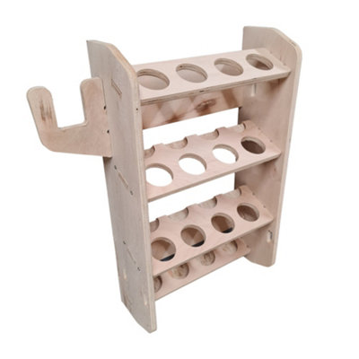 12 Tube Sealant Holder Silicone Mastic & Caulk Storage Rack