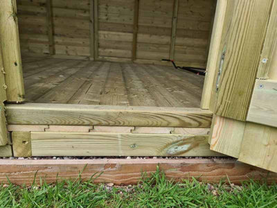 12 X 10 BAKEWELL SUMMERHOUSE - L365.8 x W304.8 x H365.8 cm - 5