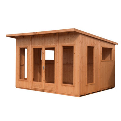 12 x 10 Pent Wooden Summerhouses - 5