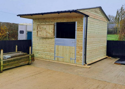 12' x 12' Mobile Field Stable Block Apex