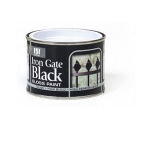 12 x 151 Iron Gate Black Gloss Paint - 180ml