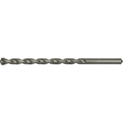 12 x 200mm Rotary Impact Drill Bit - Straight Shank - Masonry Material Drill