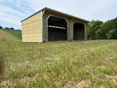 12' x 24' Horse Mobile Field Shelter
