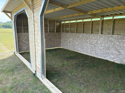 12' x 24' Horse Mobile Field Shelter