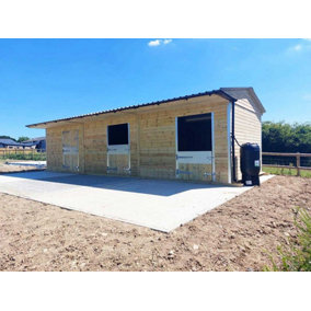 12' x 36' Mobile Field Stable Block Apex