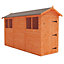 12 x 4 (3.53m x 1.15m) Wooden Tongue and Groove Garden APEX Shed - Single Door (12mm T&G Floor and Roof) (12ft x 4ft) (12x4)