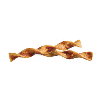 12 x 40g Pedigree Ranchos Twist Grain Free Dog Treats Chicken