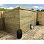 12 x 5 WINDOWLESS Garden Shed Pressure Treated T&G PENT Wooden Garden Shed + Double Doors (12' x 5' / 12ft x 5ft) (12x5)