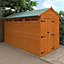 12 x 6 (3.53m x 1.75m) Wooden T&G Double Doors Security Garden APEX Shed (12mm T&G Floor and Roof) (12ft x 6ft) (12x6)