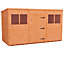 12 x 6 (3.53m x 1.75m) Wooden Tongue and Groove PENT Shed - Single Door (12mm T&G Floor and Roof) (12ft x 6ft) (12x6)